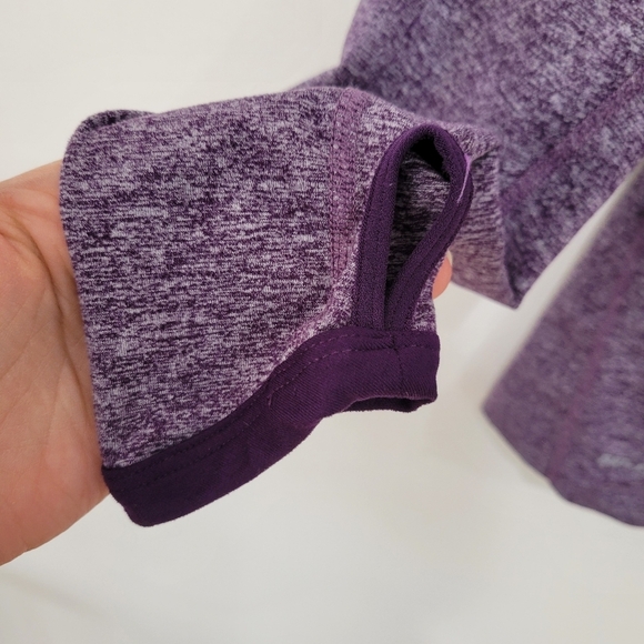 Nike Dri fit long sleeve purple workout sweatshirt Size M - Picture 2 of 7